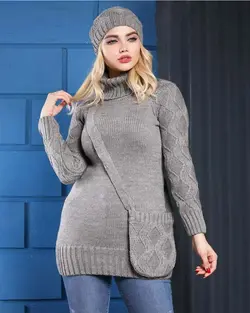 بلوز بافت 3 تکه