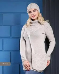 بلوز بافت 3 تکه