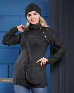 بلوز بافت 3 تکه