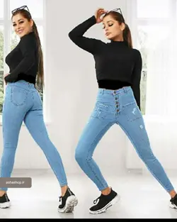 شلوار جین جلو جیب‌دار