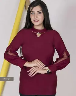 شومیز گردن بندی