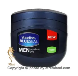 وازلین مرطوب کننده مردانه فرش بلوسیل-Vaseline Blue Seal Men Fresh Petroleum Jelly
