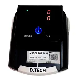دستگاه تشخیص اصالت اسکناس دیتک مدل  Detector Plus208