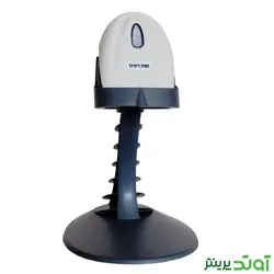 قیمت بارکد خوان با سیم اسکار رنگ سفید Oscar OS-60 LWW (با پایه)