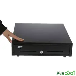 قیمت و مشخصات کشوی پول زد ای سی 4 خانه ZEC ZE510 cash drawer | آوند پرینتر