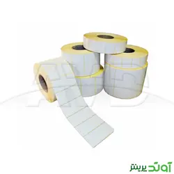 لیبل (برچسب) کاغذی تک ردیفه Paper Label 30x70