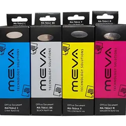 ست 4 رنگ جوهر مخزن اپسون میوا Meva Office Document – Epson T66 | آوند پرینتر