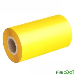 ریبون وکس-رزین Wax/Resin Ribbon 110×300 زرد