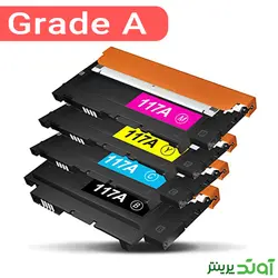 کارتریج اچ پی رنگی سری چهار رنگ 117A