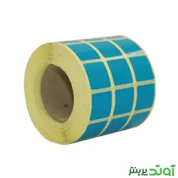 لیبل کاغذی رنگی سه ردیفه 20x20 | قیمت و خرید لیبل کاغذی سه ردیفه 20x20