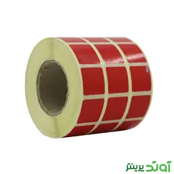 لیبل کاغذی رنگی سه ردیفه 20x20 | قیمت و خرید لیبل کاغذی سه ردیفه 20x20