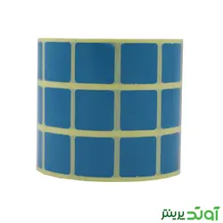 لیبل کاغذی رنگی سه ردیفه 20x20 | قیمت و خرید لیبل کاغذی سه ردیفه 20x20