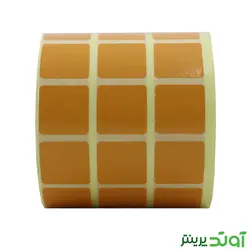 لیبل کاغذی رنگی سه ردیفه 20x20 | قیمت و خرید لیبل کاغذی سه ردیفه 20x20