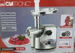 چرخ گوشت کلترونیک مدل   FW 3645