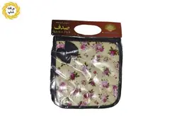 دستگیره آشپزی پاپیون دار صدف بسته 2 عددی