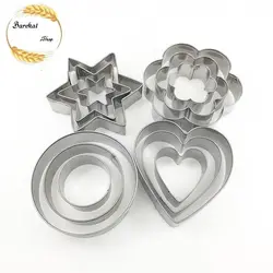 قالب کوکی و کاتر بیسکوئیت استیل دکتر سوئیت بسته 3 عددی