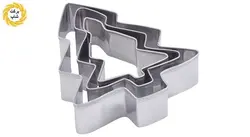 قالب کوکی و کاتر بیسکوئیت استیل دکتر سوئیت بسته 3 عددی