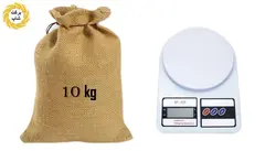 ترازو آشپزخانه الکترونیکی SF 400 با محدوده اندازه گیری 0.1 تا 10 کیلوگرم