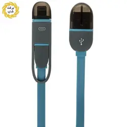 کابل شارژر و دیتا تسکو 2 در 1 لایتنینگ / Micro USB