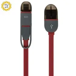 کابل شارژر و دیتا تسکو 2 در 1 لایتنینگ / Micro USB