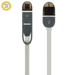 کابل شارژر و دیتا تسکو 2 در 1 لایتنینگ / Micro USB