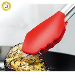 انبر استیل سر سیلیکونی Tony's Top Tools بسته 3 عددی و 1 عددی