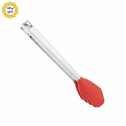 انبر استیل سر سیلیکونی Tony's Top Tools بسته 3 عددی و 1 عددی