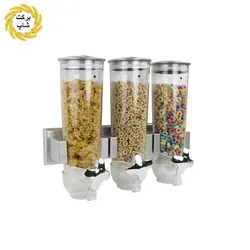 جای حبوبات دیواری سه قلو شیر دار Easy Fresh 360