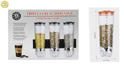 جای حبوبات دیواری سه قلو شیر دار Easy Fresh 360