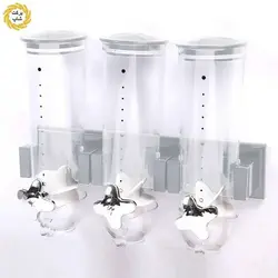 جای حبوبات دیواری سه قلو شیر دار Easy Fresh 360