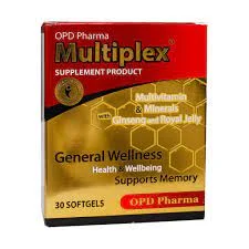 سافت ژل مولتی پلکس او پی دی فارما 30 عدد