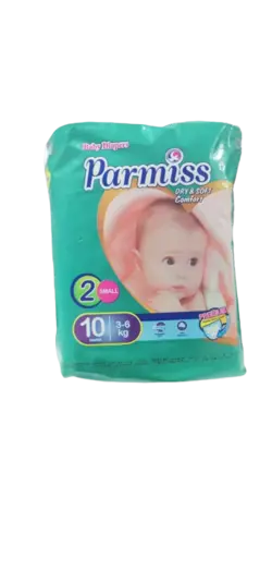 پوشک پرمیس مدل پریمیوم سایز 2 بسته 10 عددی
