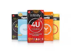 کاندوم اینفینیتی فوریو فیستا 12 عددی