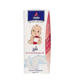 شیر کم چرب غنی شده ماجان کاله حجم 200 میلی لیتر