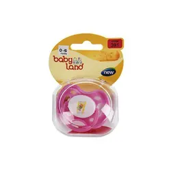 پستانک بیبی لند مدل 391 سایز 1 سیلیکونی و ارتودنسی