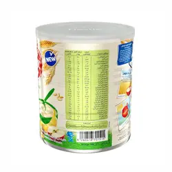 سرلاک گندم و تکه های میوه با عسل به همراه شیر نستله مناسب کودکان از 12 ماهگی 400 گرم