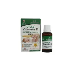 قطره خوراکی اولترا ویتامین D3 ویتابیوتیکس حجم 30 میلی لیتر