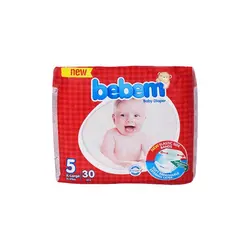 پوشک ببم سایز 5 بسته 30 عددی