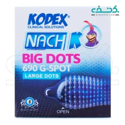 کاندوم BIG DOTS خاردار درشت 3 عددی ناچ کدکس