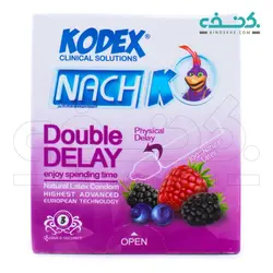 کاندوم Double Delay تاخیری مضاعف 3 عددی ناچ کدکس
