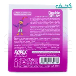 کاندوم Double Delay تاخیری مضاعف 3 عددی ناچ کدکس