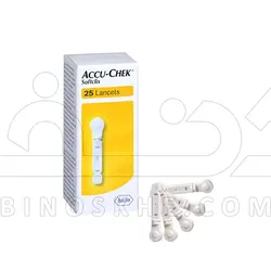 سوزن تست قند خون ۲۵ عددی softclix اکیوچک