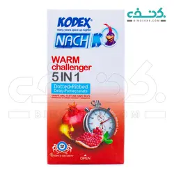 کاندوم 5in1 وارم چلنجر 12 عددی ناچ کدکس