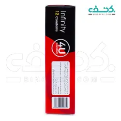 کاندوم تأخیری انار اینفینیتی 12 عددی 4U