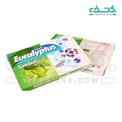 آبنبات اکالیپتوس با طعم نعنا سیم سیم