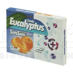 آبنبات اکالیپتوس طعم پرتقال سیم سیم