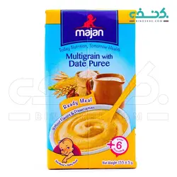 غذای کودک چند غله با خرما و شیر ماجان کاله