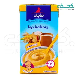 غذای کودک چند غله با خرما و شیر ماجان کاله