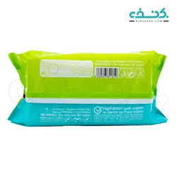 دستمال مرطوب پاک کننده کودک حاوی ویتامین A و E دافی