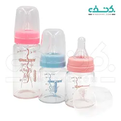 شیشه شیر کودکان 6 تا 18 ماه 120 میلی لیتر وی کر